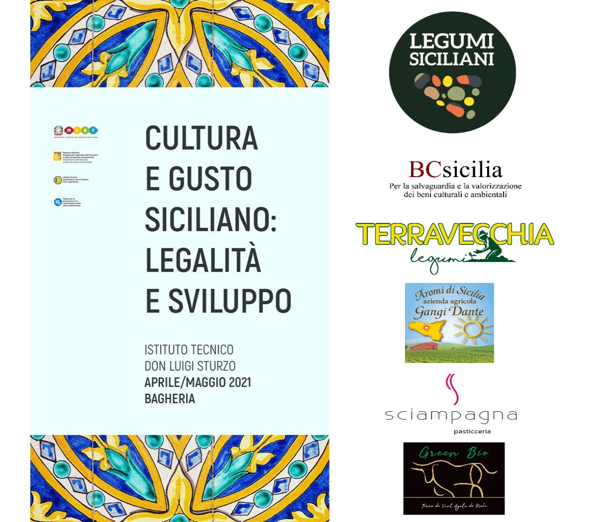 Quarto appuntamento del Progetto Cultura e Gusto Siciliano: legalità e sviluppo