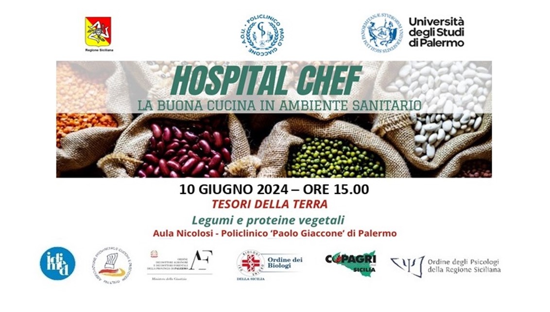 Progetto Hospital Chef. Tesori della terra. Legumi e proteine vegetali
