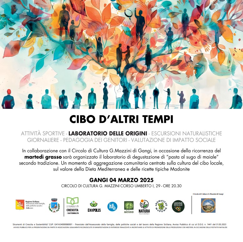 Laboratorio delle Origini – Il Martedì Grasso